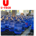 2021 U TECH 3-5 Gallon Drinking Water Bottle Washing And Cap Sealing Line / 20L Bottle Filling Capping Machine Price